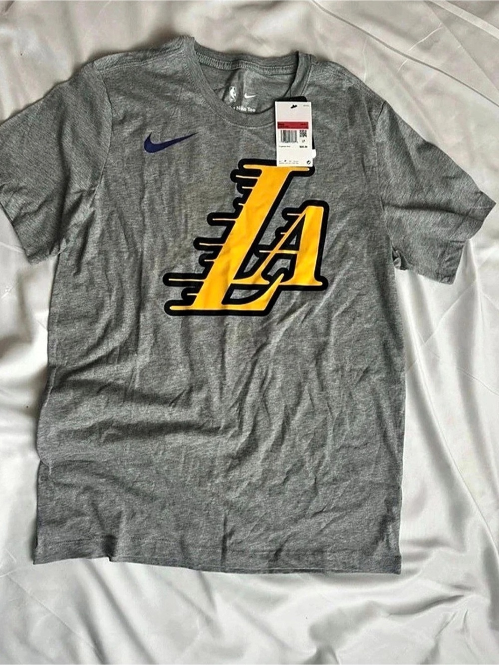 Nike Los Angeles Lakers Nike NBA T-Shirt NBA T-Shirt Gray Large